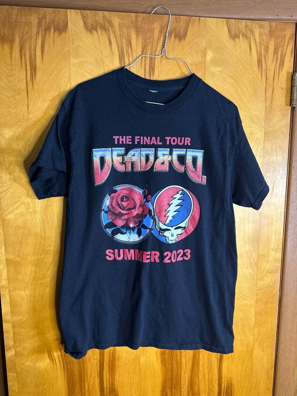 Dead & Company The Final Tour Summer 2023 T-Shirt Black